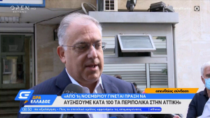 Θεοδωρικάκος: Ακόμη 100 περιπολικά τις νύχτες στην Αθήνα (vid)