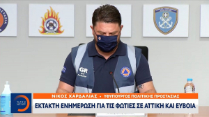 Χαρδαλιάς: 51 φωτιές το Σάββατο - «Ακόμα μια δύσκολη μέρα» (vid)