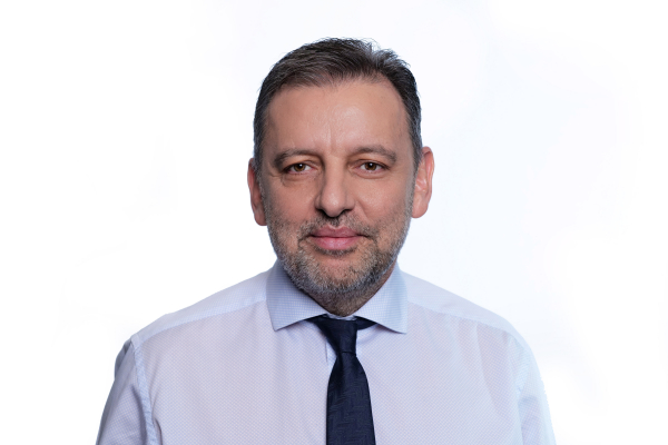 Ο διευθύνων σύμβουλος της Vodafone Ελλάδος, Χάρης Μπρουμίδης.