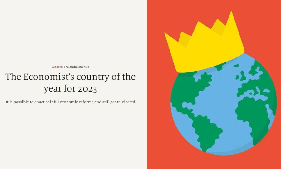Economist: Χώρα της χρονιάς η Ελλάδα - Μητσοτάκης: Αναγνώριση των προσπαθειών του ελληνικού λαού