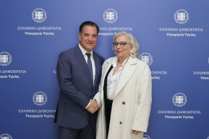 Συνάντηση Α. Γεωργιάδη με την πρώτη ασθενή που της συνταγογραφήθηκε σκεύασμα φαρμακευτικής κάνναβης