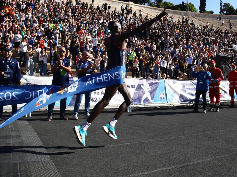 40ός Αυθεντικός Μαραθώνιος Αθήνας: Μεγάλοι νικητές Κίπτο και Αταμάνε