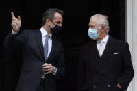 Με το βλέμμα στο Τατόι η συνάντηση Μητσοτάκη - Πρίγκιπα Κάρολου