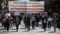 Θεσσαλονίκη: Επεισόδια στη λήξη της φοιτητικής πορείας