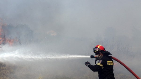 Υπό πλήρη έλεγχο η φωτιά που ξέσπασε στη Θάσο