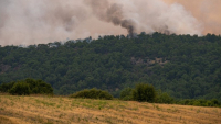 Σε ύφεση η πυρκαγιά στη νότια Λέσβο