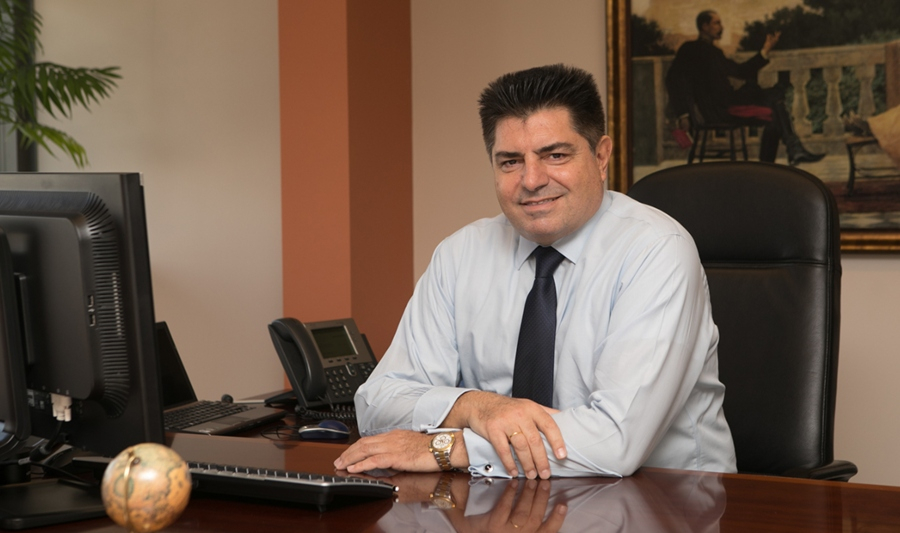 Ο πρόεδρος και Διευθύνων Σύμβουλος του Ομίλου, Δημήτρης Δάφνης