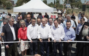 Εγκαίνια της νέας γέφυρας του Αλμυρού και αυτοψίες έργων σε Φάρσαλα και Δομοκό