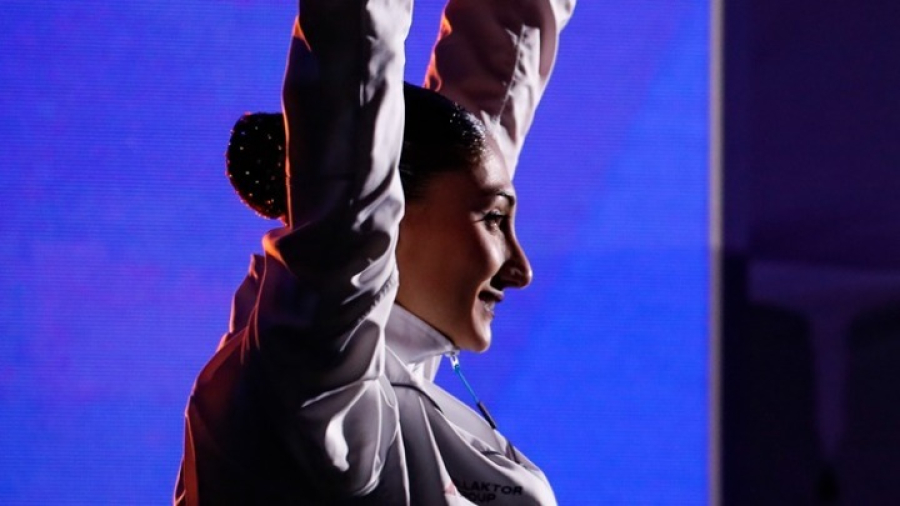 Δεύτερο μετάλλιο για την Πλατανιώτη στην Ντόχα - Ασημένιο στο ελεύθερο πρόγραμμα