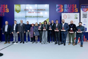 Zero Waste HORECA 2026: 425 επιχειρήσεις διακρίθηκαν για πρακτικές βιωσιμότητας