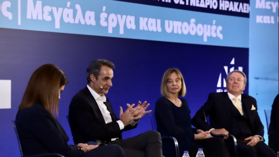 Κυριάκος Μητσοτάκης: «Προικίζουμε την Κρήτη με υποδομές για τα επόμενα 50 χρόνια»