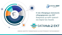 DATAHub@EKT: Νέα ψηφιακή πλατφόρμα στατιστικών δεδομένων από το ΕΚΤ