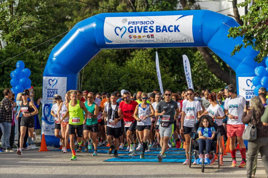 Με μεγάλη επιτυχία ολοκληρώθηκε ο πρώτος αγώνας δρόμου της PepsiCo Hellas