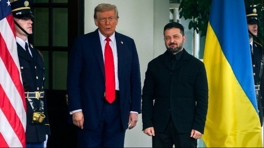 Συνάντηση Τραμπ με Ζελένσκι: «Είμαστε στα τελικά στάδια ενός ειρηνευτικού σχεδίου για την Ουκρανία»