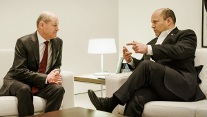 Συνάντηση Όλαφ Σολτς - Ναφτάλι Μπένετ για την Ουκρανία