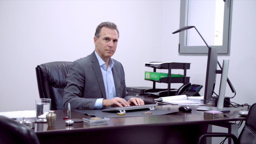 O επικεφαλής της BakeHellas, Γιώργος Μαυρωμάρας.