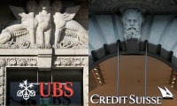 &quot;Γάμος ελεφάντων&quot; UBS - Credit Suisse - Προσωρινή ηρεμία με υψηλό αντίτιμο