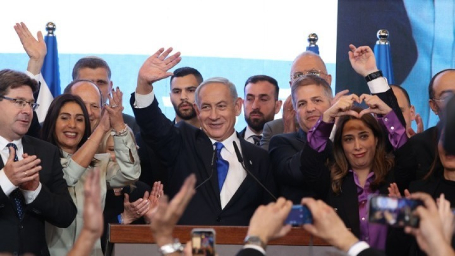 Ισραήλ: Κέρδισε τις εκλογές ο Νετανιάχου - Εξασφαλίζει 64 από 120 έδρες