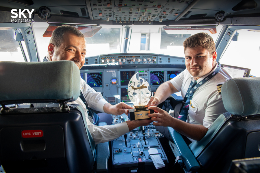 Η SKY express κατέκτησε το Innovation Airline Award 2024 για 2η συνεχόμενη χρονιά