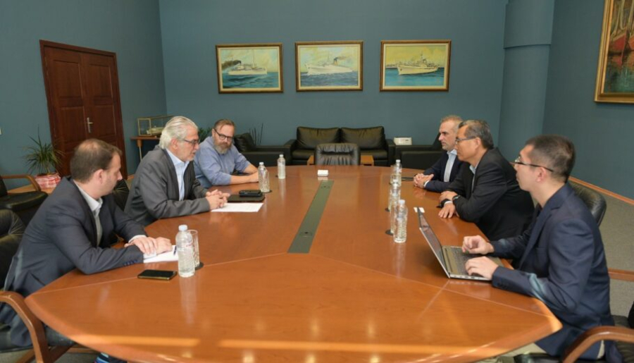 Συνάντηση Στυλιανίδη με τον Πρόεδρο της ΟΛΠ Α.Ε