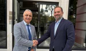 Επίσκεψη του Υφ. Ανάπτυξης, Λ. Τσαβδαρίδη, στον Οργανισμό Βιομηχανικής Ιδιοκτησίας