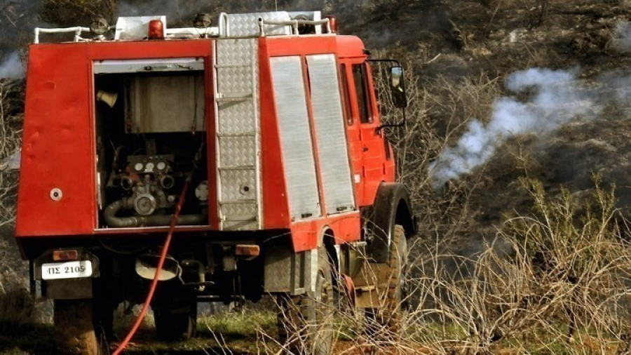 Πυρκαγιά σε αγροτοδασική έκταση στην Οινόη - Ενισχύθηκαν οι πυροσβεστικές δυνάμεις