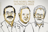 Στους Ασπέκ, Κλάουζερ και Τσάιλινγκερ το Νόμπελ Φυσικής 2022