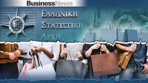 ΕΛΣΤΑΤ: Αύξηση 6,8% σημείωσε ο όγκος των πωλήσεων στο λιανικό εμπόριο τον Μάιο φέτος