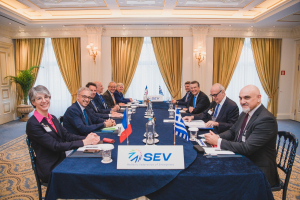 ΣΕΒ: Ολοκληρώθηκε η επίσκεψη της γαλλικής αντιπροσωπείας της MEDEF στην Αθήνα