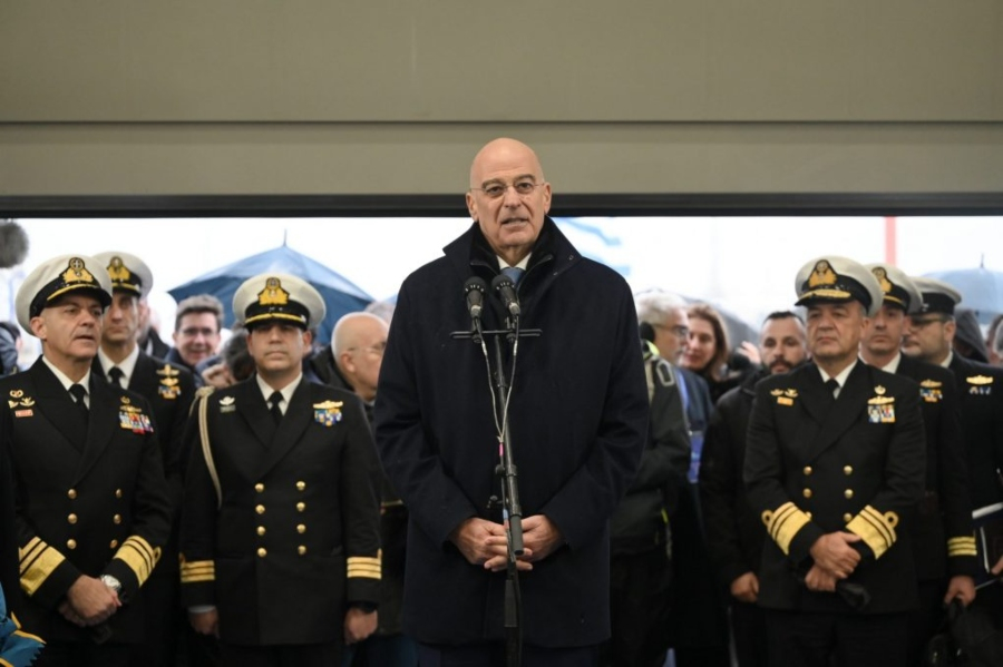 Ν. Δένδιας από τη φρεγάτα «Κίμων»: Οι Ένοπλες Δυνάμεις περνάνε σε μια νέα εποχή