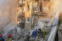 Ρωσική επίθεση έπληξε το κτίριο της αποστολής της ΕΕ στο Κίεβο