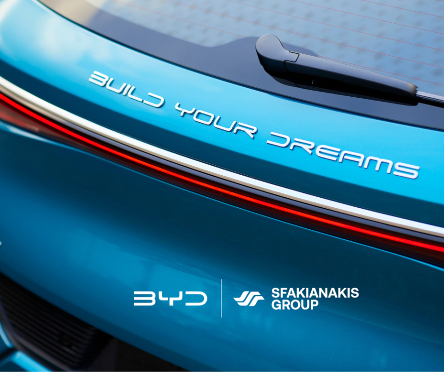 Ο Όμιλος Σφακιανάκη γίνεται o Επίσημος Διανομέας της BYD στην Ελλάδα