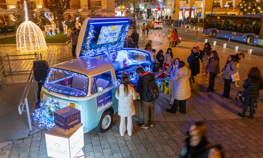Volton και Orizon έδωσαν εορταστικό παλμό στη Θεσσαλονίκη