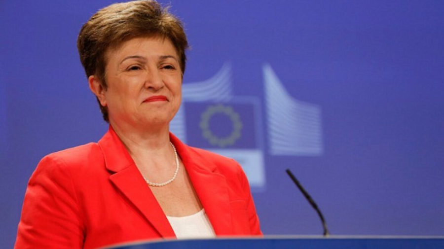 Δυσοίωνη πρόβλεψη από Γκεοργκίεβα για ύφεση στην Ευρώπη