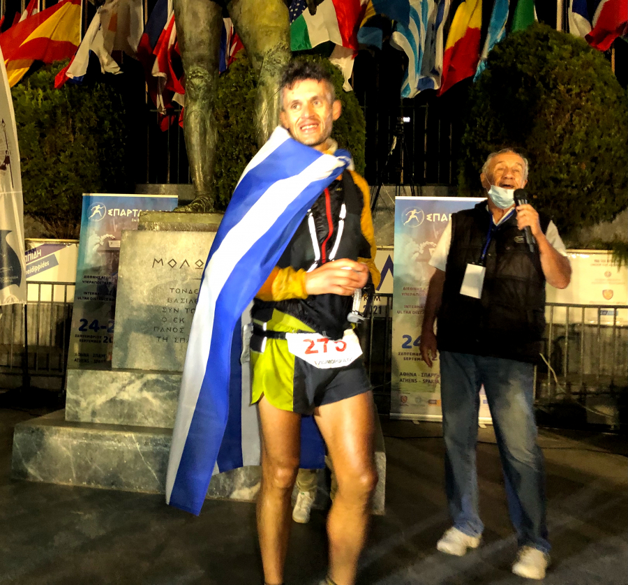 Νικητής του 39ου ΣΠΑΡΤΑΘΛΟΝ (246 χλμ) ο Φώτης Ζησιμόπουλος ισοφαρίζοντας ένα από τα ρεκόρ του Γιάννη Κούρου (Vid)