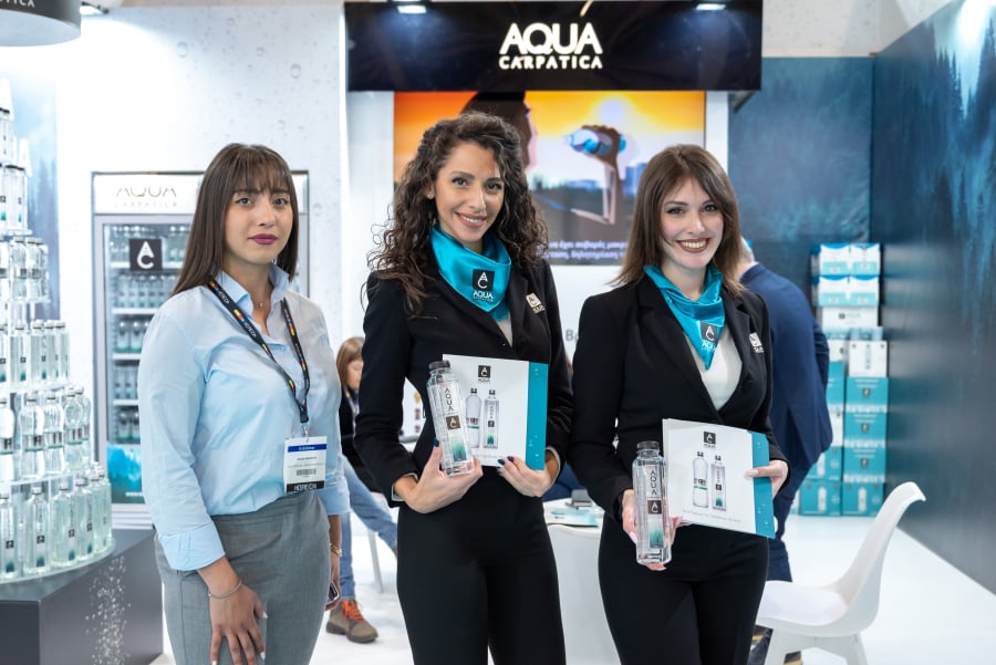 AQUA Carpatica: Συμμετείχει για πρώτη φορά στη HORECA
