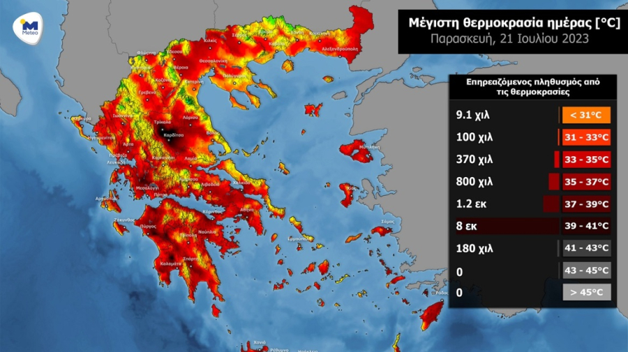 Διευθυντής ΕΜΥ: Φαίνεται ότι ο καύσωνας θα σπάσει το ρεκόρ του 1987