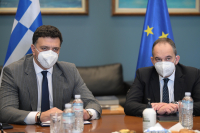 Η βιώσιμη ανάπτυξη της κρουαζιέρας στο επίκεντρο σύσκεψης Πλακιωτάκη - Κικίλια