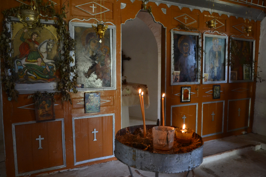 Ο Άη Γιώργης των λεπρών, στη "Σπιναλόγκα" της Λέσβου