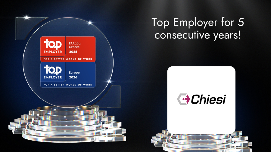 Chiesi Hellas: Πέμπτη κατά σειρά διάκριση της εταιρείας στο θεσμό “Top Employer 2026”