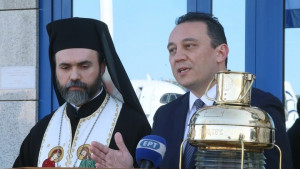 Συμμετοχή Κ. Βλάση στην τελετή αφής του Αγίου Φωτός στα Ιεροσόλυμα