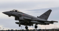 Ιταλικό Eurofighter επλήγη σε επίθεση σε αεροπορική βάση στη Σαουδική Αραβία