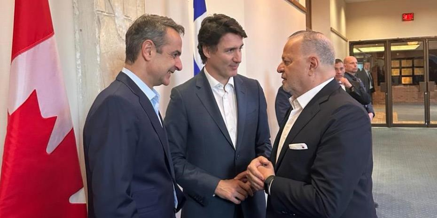 Στον Καναδά ο Ευ. Μυτιληναίος: Συναντήσεις με Μητσοτάκη-Τριντο - Τι συζήτησαν