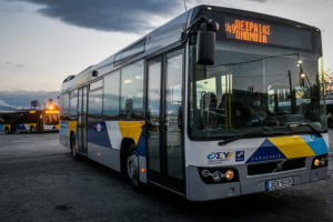 Στάση εργασίας σε λεωφορεία και τρόλεϊ τη Δευτέρα