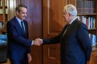 Μητσοτάκης σε Τασούλα: Aπομένει ένας χρόνος για τη συνταγματική ολοκλήρωση της θητείας μας