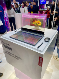 Lenovo: Παρουσίασε το Lenovo ThinkBook Transparent Display Laptop στην MWC 2024