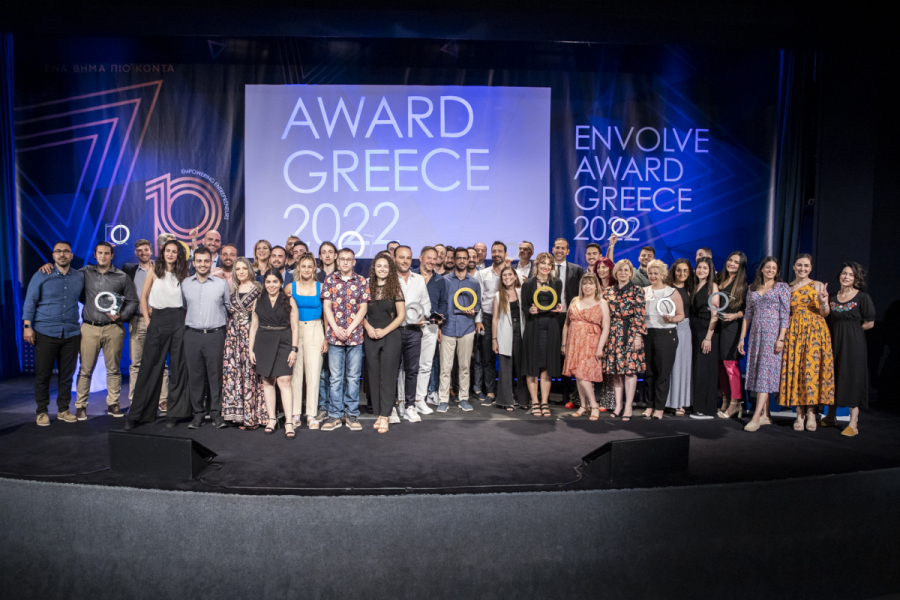 Ανακοινώθηκαν οι νικητές του Envolve Award Greece 2022