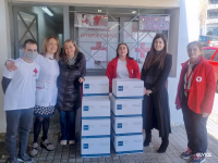 ELVIAL: Δωρεά τροφίμων στο παράρτημα του Ερυθρού Σταυρού Κιλκίς