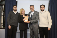 Η ΕΣΕΕ και ο Εμπορικός Σύλλογος Λιβαδειάς τίμησαν τον Κώστα Παπασπύρου