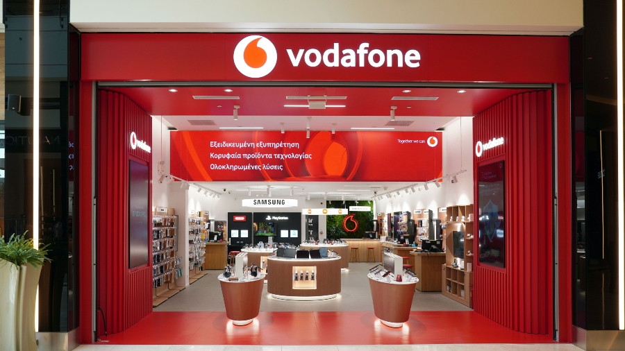 Vodafone Ελλάδας: Επένδυση 15 εκατ. ευρώ για τον ψηφιακό μετασχηματισμό των καταστημάτων της